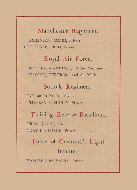 Page 13 Memorial Presentation